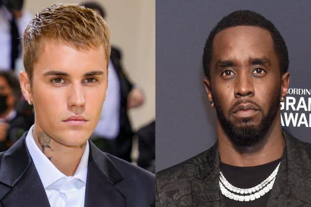 justin bieber sean diddy combs
