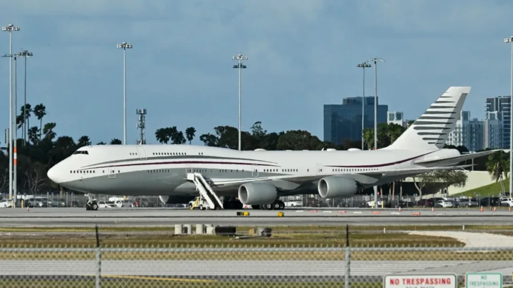 avion qtar trump