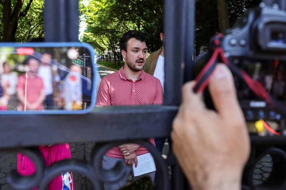 Estudiante y activista palestino fue liberado luego de tres meses de prisión 