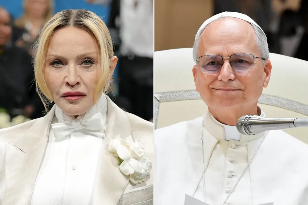 madona papa leon