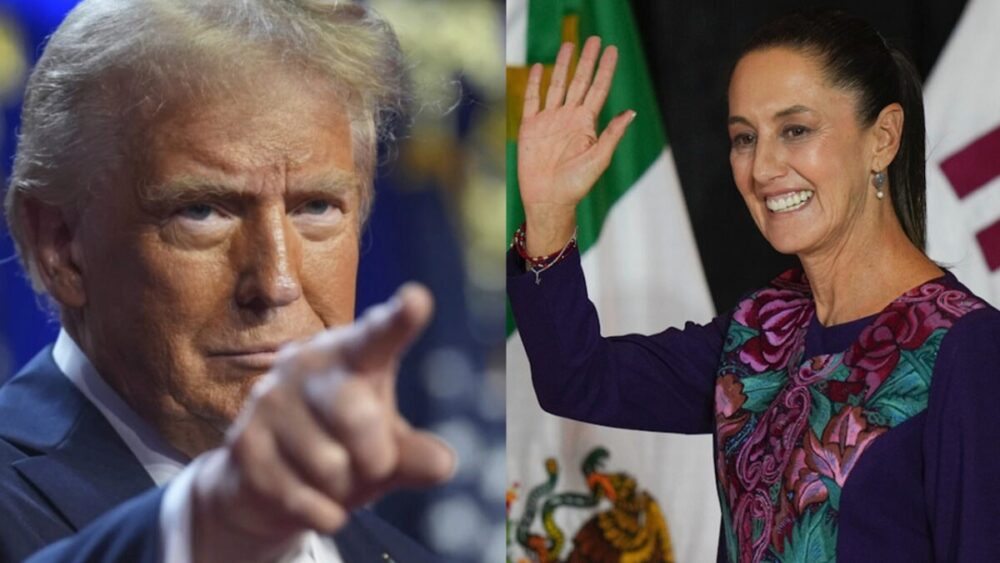 Trump asegura que México hace lo que él le diga que haga en sus fronteras 