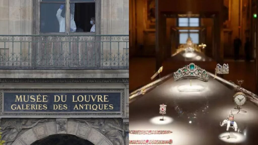 Roban el museo del Louvre en plena luz del día y con visitantes en el interior 