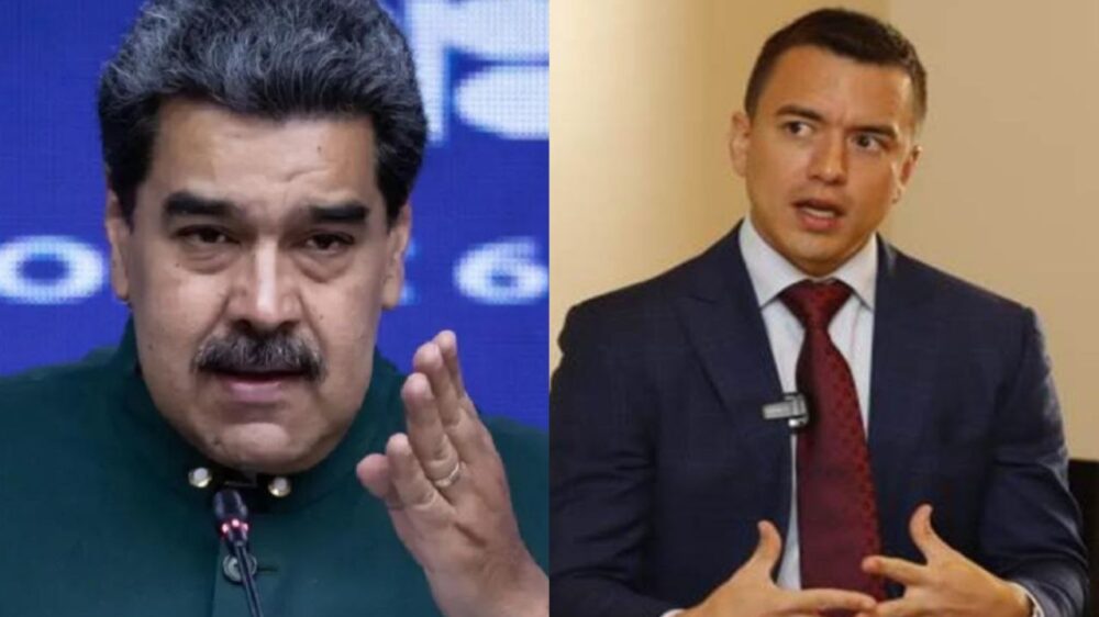 Nicolás Maduro acusa a Noboa de narcotráfico, lanzando fuertes señalamientos que elevan la tensión política entre Venezuela y Ecuador.